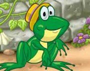 Схема вышивки «Лягушка»