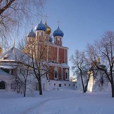 Схема вышивки «Рязань»