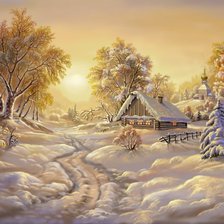 Схема вышивки «Зимняя сказка»