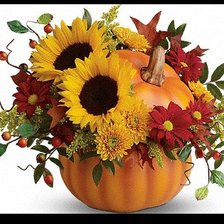 Схема вышивки «Натюрморт " Осенний"»