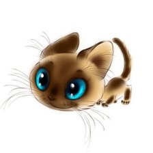 Схема вышивки «Котенок»