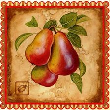 Схема вышивки «груша»