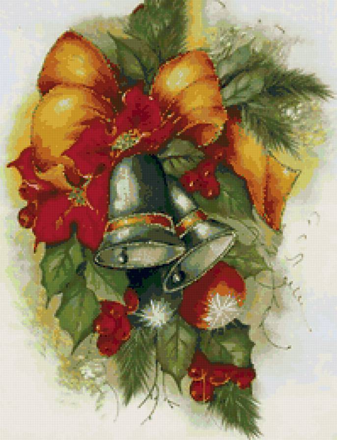 новогодний колокольчик - колокольчик - предпросмотр