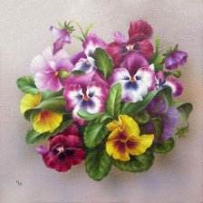 Схема вышивки «Серия "Букет"»