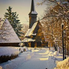 Схема вышивки «winter»