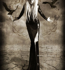 Схема вышивки «готика»