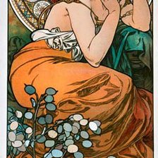 Схема вышивки «Топаз»