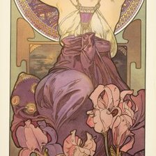 Схема вышивки «Аметист»