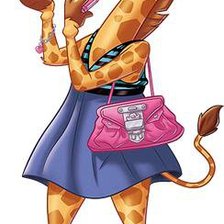 Схема вышивки «Жираф»