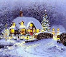 Схема вышивки «winter»