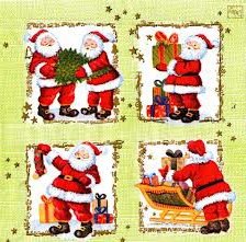 Схема вышивки «cvartet santa»