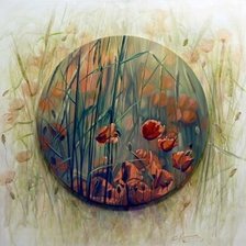 Схема вышивки «Полевые цветы»