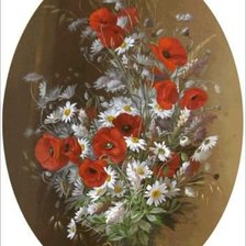 Схема вышивки «Букет»