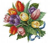 Схема вышивки «букет»