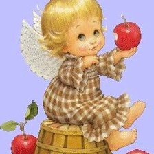 Схема вышивки «ангельский образ»