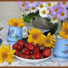 Схема вышивки «натюрморт»