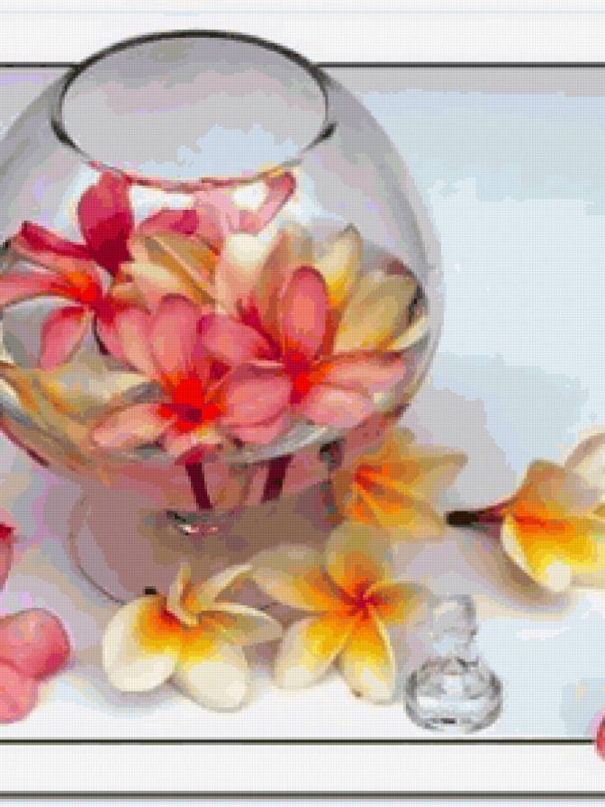 цветы в бокале - бокал, цветы - предпросмотр