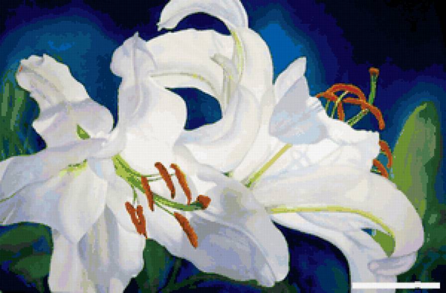 Серия "Букет" - лилии, цветы, букет - предпросмотр