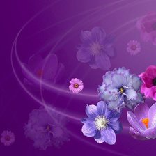 Схема вышивки «цветочки»