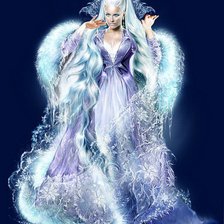 Схема вышивки «Снежная королева»