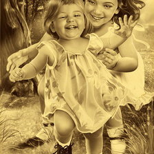 Схема вышивки «Первые шаги»