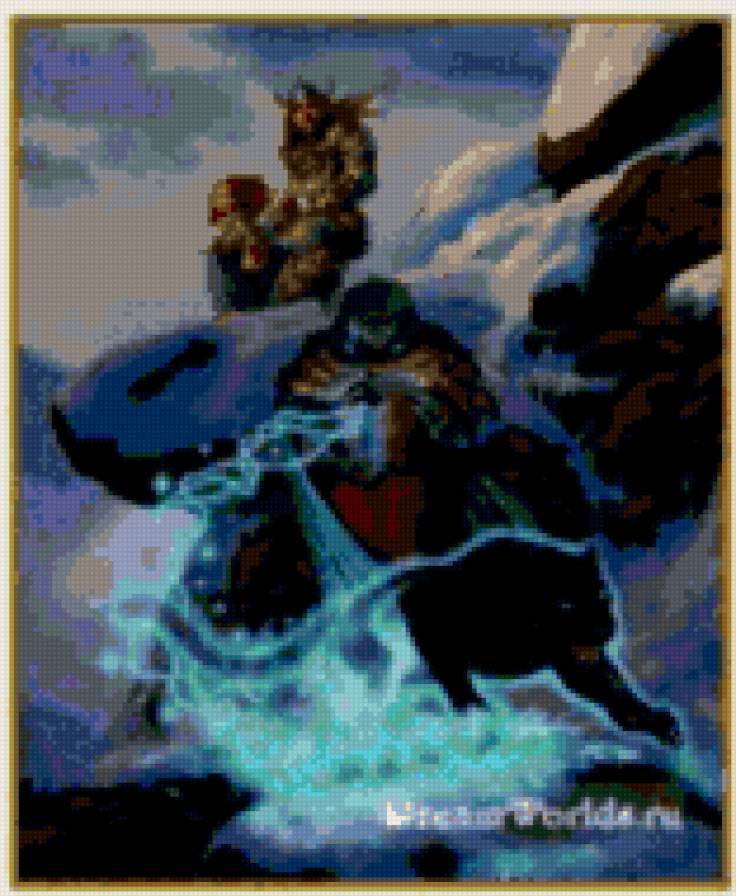 Темный эльф - фэнтези. эльфы. - предпросмотр