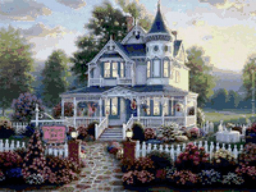 Замок для сына. - замок, природа - предпросмотр