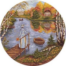 Схема вышивки «Ранняя осень»