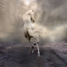 Схема вышивки «Пегас»