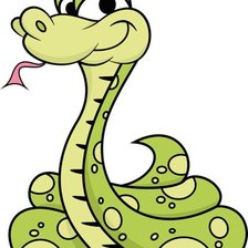 Схема вышивки «змейка»