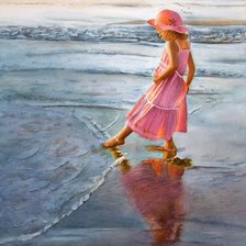 Схема вышивки «У моря»