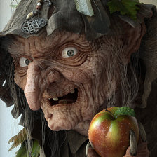 Схема вышивки «баба яга»