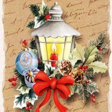 Схема вышивки «Новогоднее панно»