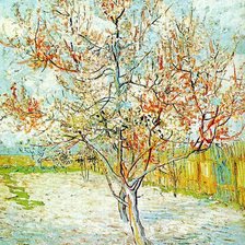 Ван Гог.Персиковое дерево.