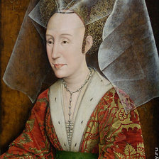 Схема вышивки «Вейден Рогир ван де.Изабелла Португальская.»