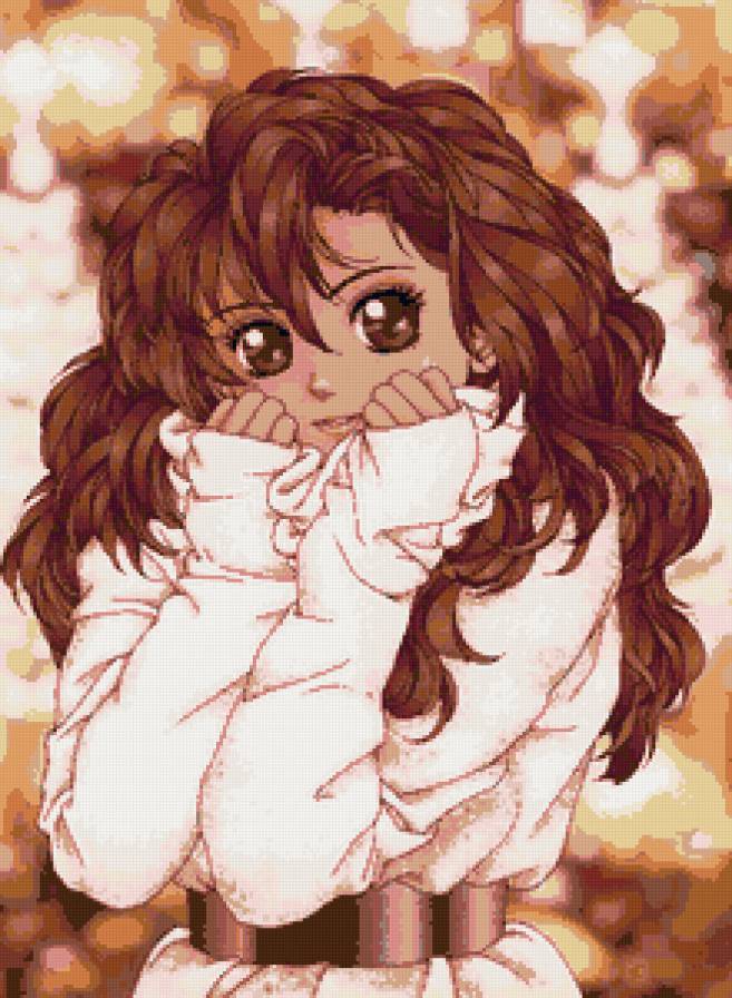 Юки - девушка, girl, аниме, anime - предпросмотр