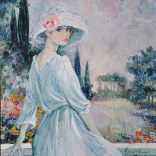 Схема вышивки «Милое ретро»