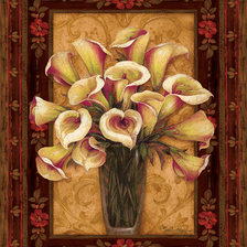 Схема вышивки «Каллы»