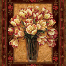 Схема вышивки «Тюльпаны»