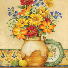 Схема вышивки «Букет»