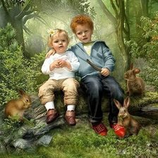 Схема вышивки «В сказочном лесу»