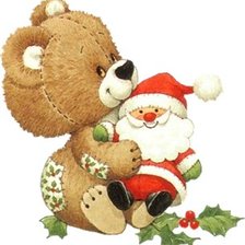 Схема вышивки «Медвежонок»