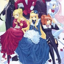 Схема вышивки «алиса»