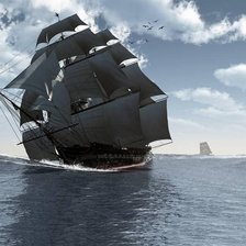 Схема вышивки «на море»