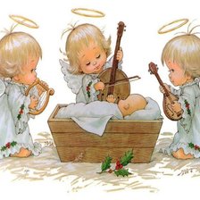 Схема вышивки «Ангелочки»