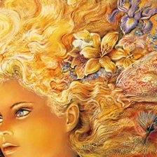 Схема вышивки «Фея бабочка-3 верх»