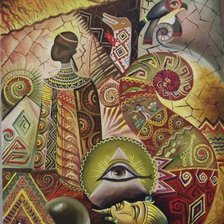 Схема вышивки «Египетский мотив»