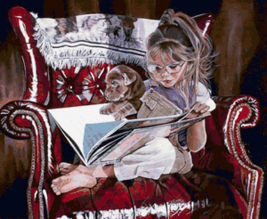 Дети и животные - дети - предпросмотр