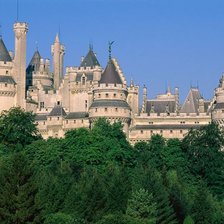 Схема вышивки «замки мира»