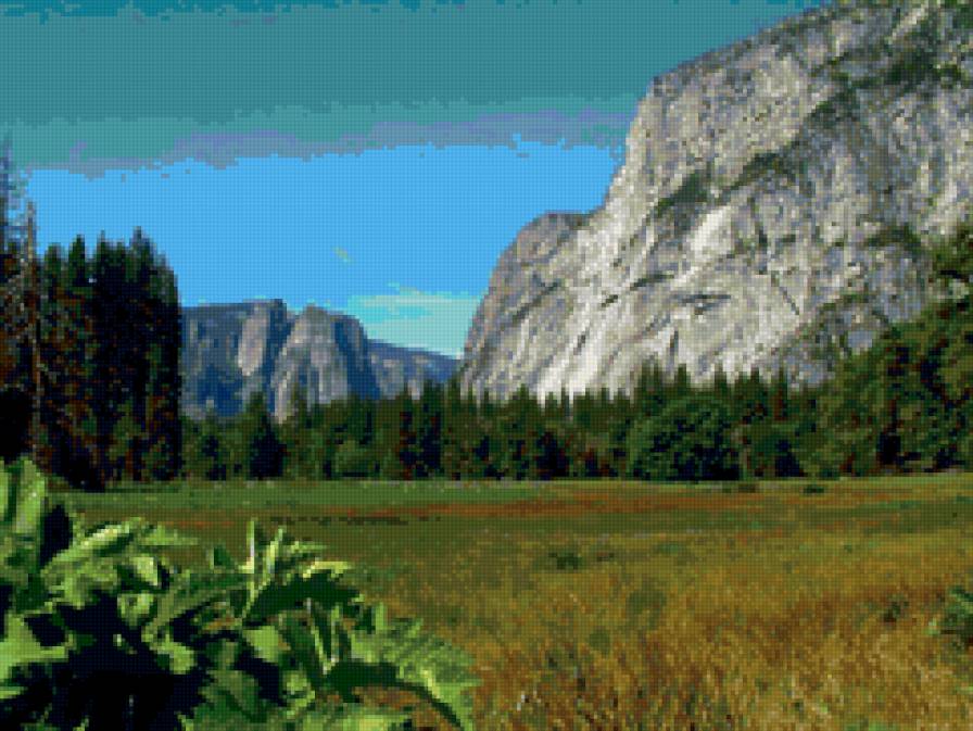 №159741 - горы, поляна - предпросмотр